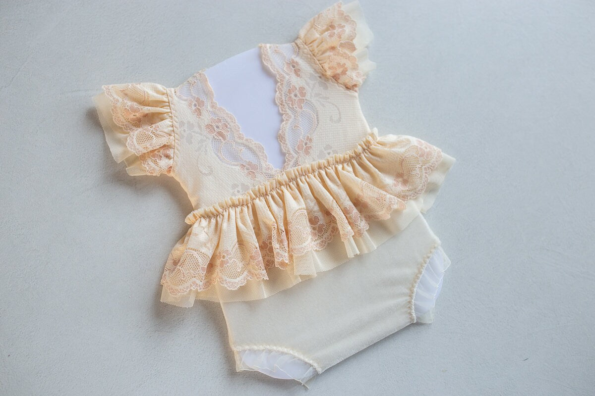 Newborn photo outfit girl,Newborn girl romper,Newborn photography prop,Newborn photo prop set,Newborn prop,Pregnancy gift,Newborn girl gift