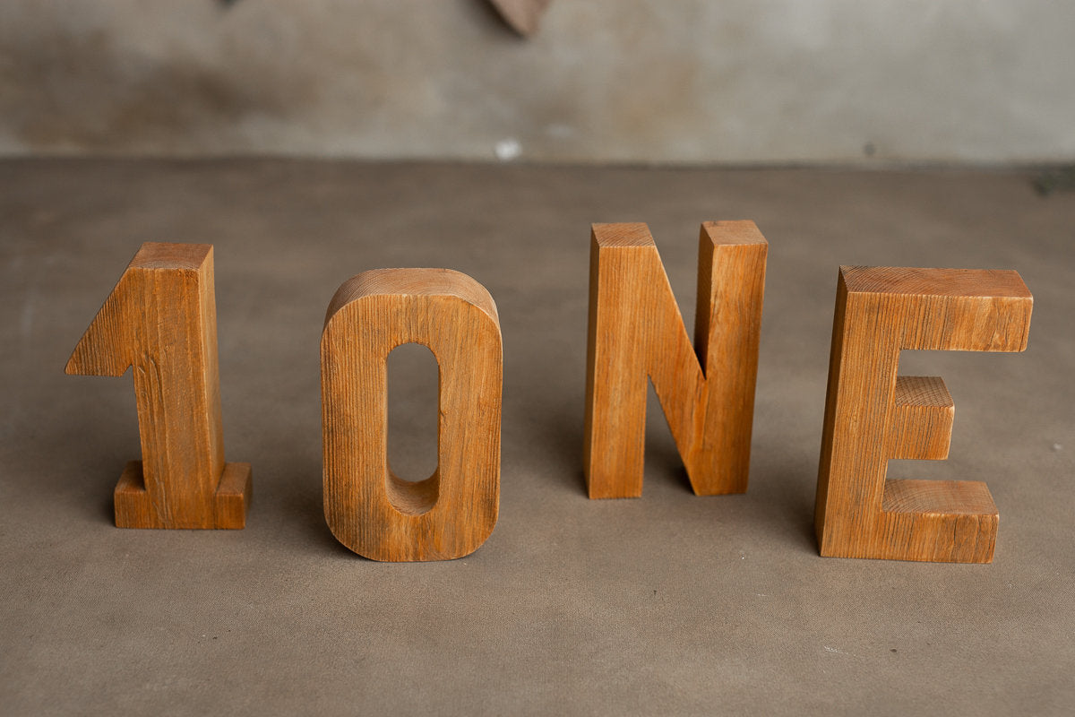 Wooden ONE Sign for First Birthday Decor,ONE Photo Prop,Sitter Girl Outfit,1st birthday photo prop,first birthday photo props