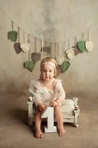 Wooden ONE Sign for First Birthday Decor,ONE Photo Prop,Sitter Girl Outfit,1st birthday photo prop,first birthday photo props