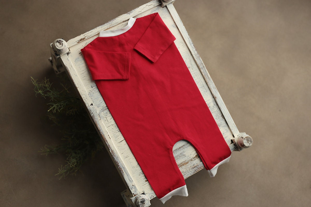 Newborn Christmas Outfit,Newborn Santa Outfit,Newborn Santa Claus,Newborn Outfit,Newborn Props Set,Newborn Photography Props,Newborn Romper