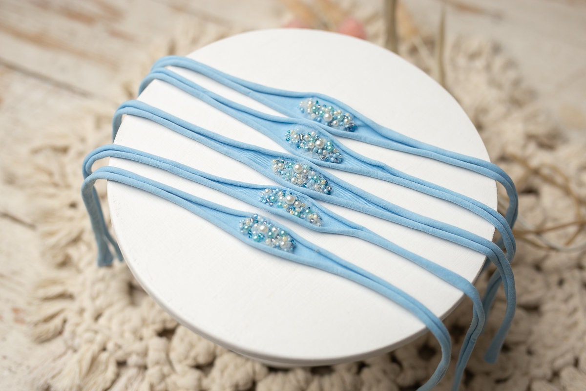 Newborn Headband Girl,Newborn Headband for Photography,Newborn Tieback, Newborn girl headband,Newborn photography props,Newborn photo props