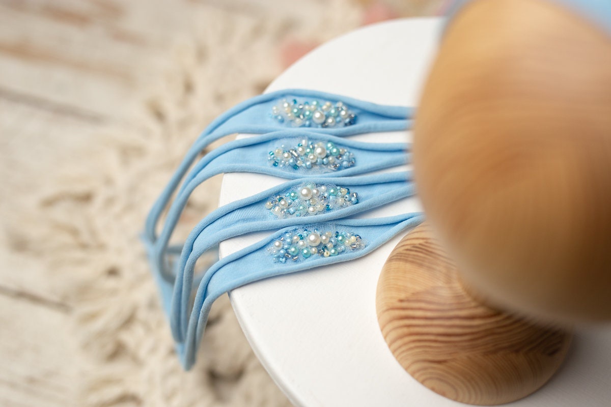 Newborn Headband Girl,Newborn Headband for Photography,Newborn Tieback, Newborn girl headband,Newborn photography props,Newborn photo props