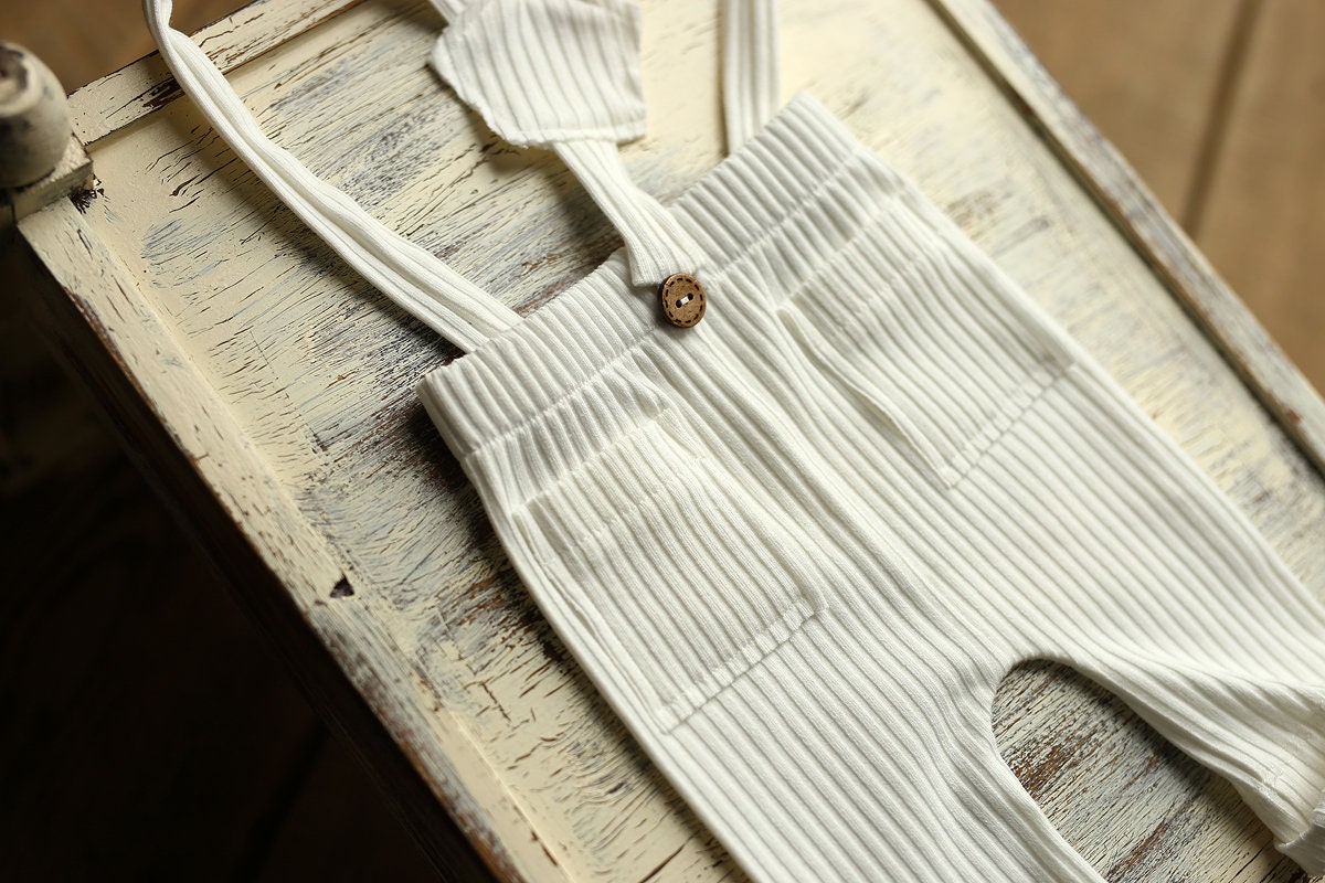 Newborn boy Romper & hat,Newborn Photography props,Newborn Photo Props,Newborn Outfit Boy,newborn prop set,Newborn baby gift,Pregnancy gift
