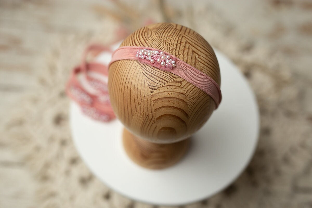 Newborn Headband Girl,Newborn Headband for Photography,Newborn Tieback, Newborn girl headband,Newborn photography props,Newborn photo props