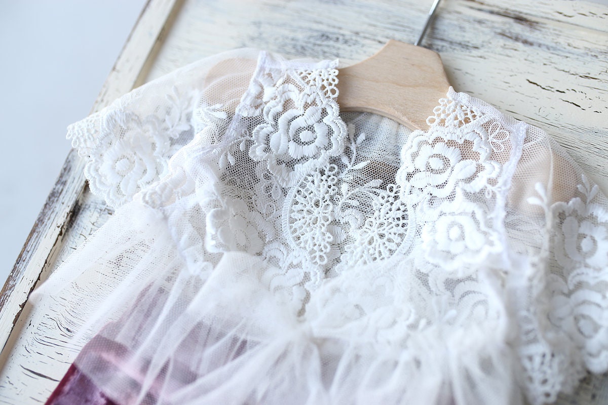 Photo outfit Baby Girl lace romper,Newborn Lace Romper, Newborn Girl Outfit, Newborn Photography Props,Newborn Photo Props,Pregnancy gift