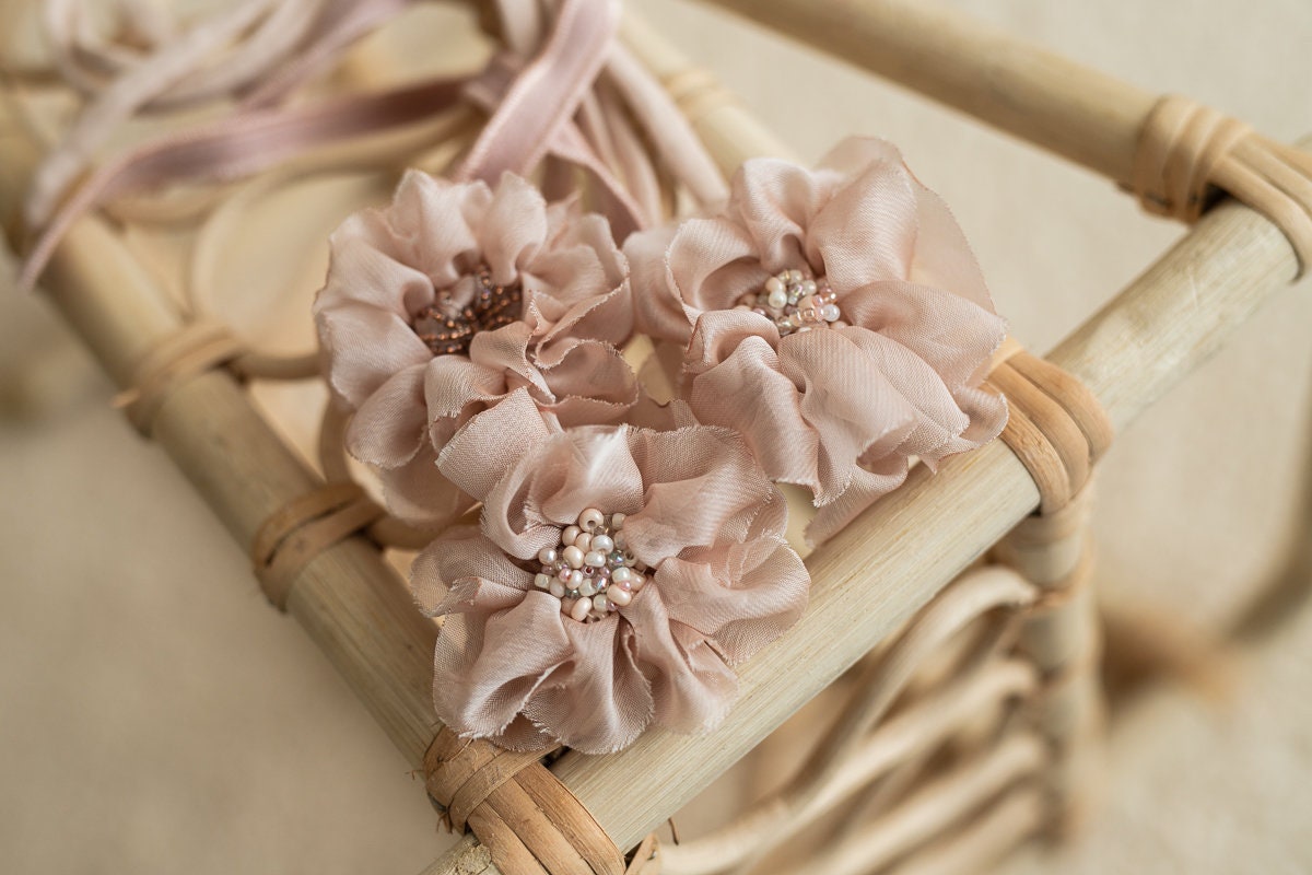 Newborn Headband Girl,Newborn Headband for Photography,Newborn Tieback, Newborn girl headband,Newborn photography props,Newborn photo props