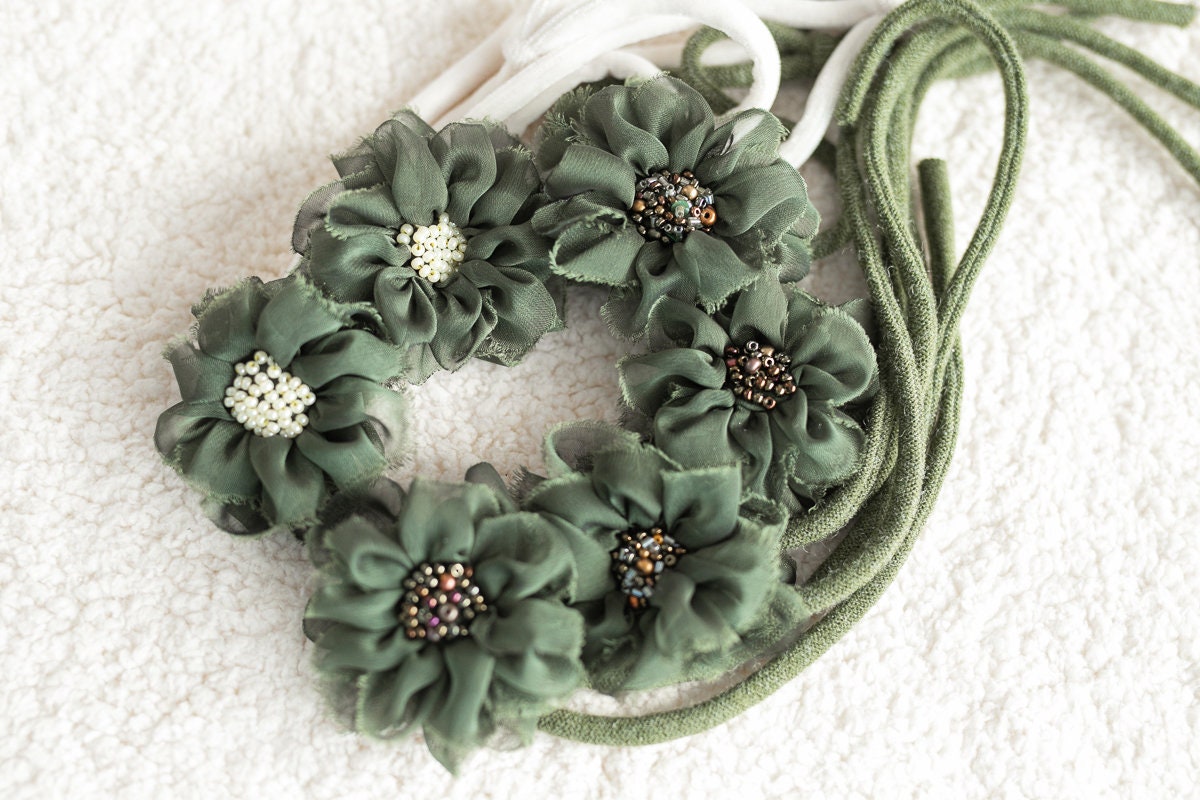 Newborn Headband Girl,Newborn Headband for Photography,Newborn Tieback, Newborn girl headband,Newborn photography props,Newborn photo props