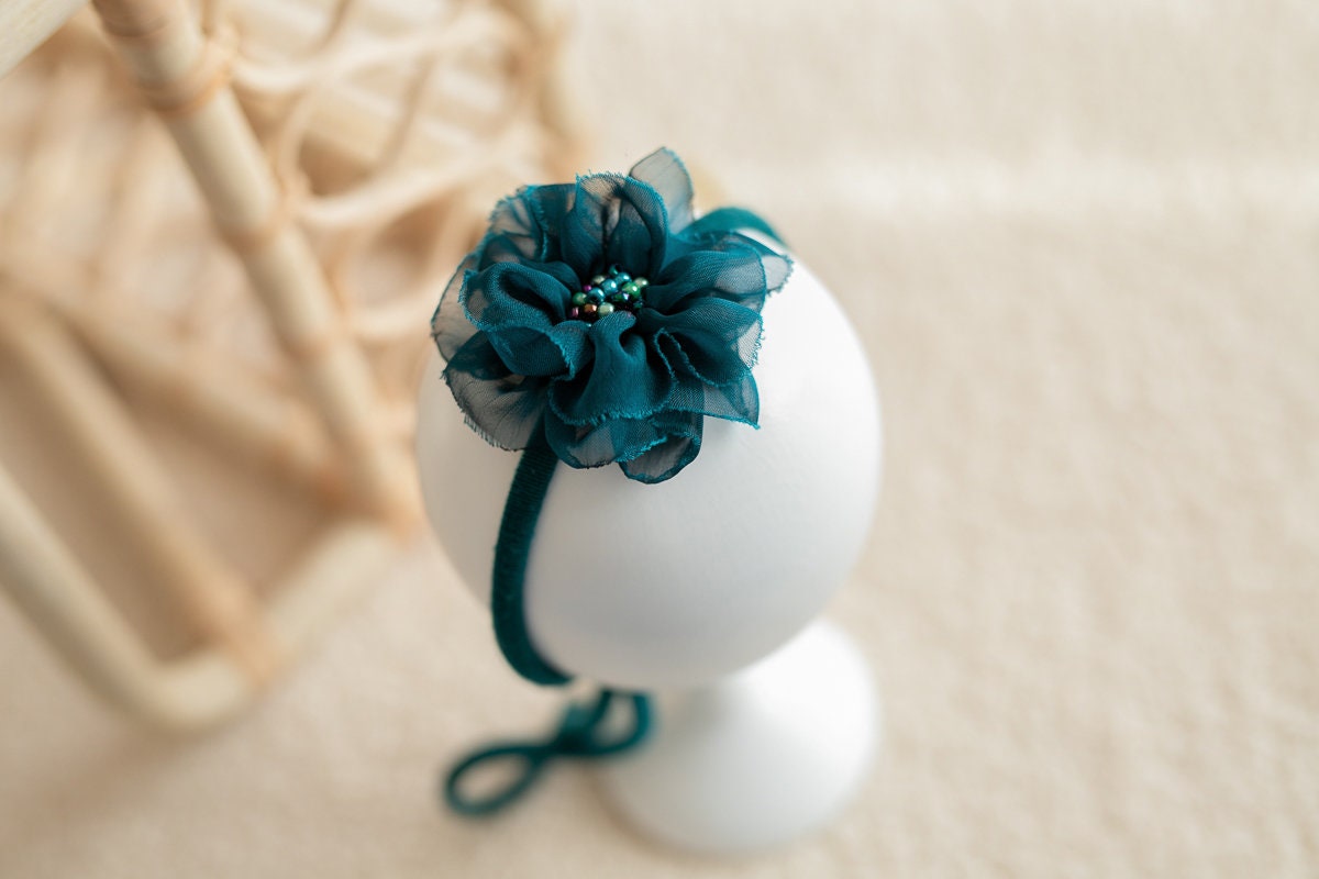 Newborn Headband Girl,Newborn Headband for Photography,Newborn Tieback, Newborn girl headband,Newborn photography props,Newborn photo props