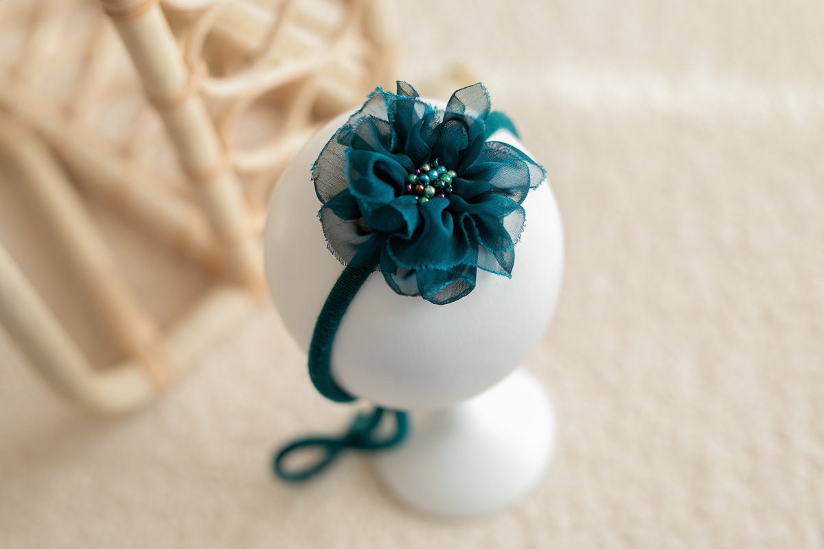 Newborn Headband Girl,Newborn Headband for Photography,Newborn Tieback, Newborn girl headband,Newborn photography props,Newborn photo props