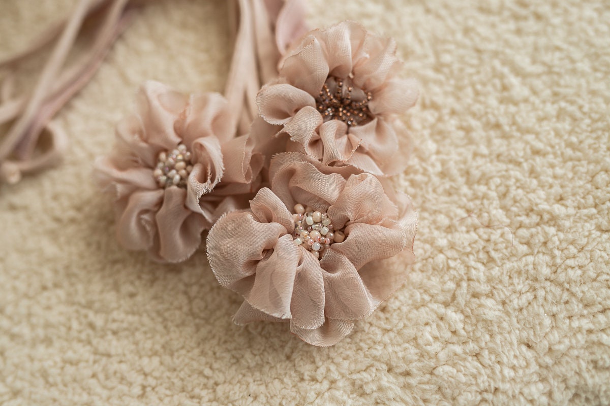 Newborn Headband Girl,Newborn Headband for Photography,Newborn Tieback, Newborn girl headband,Newborn photography props,Newborn photo props