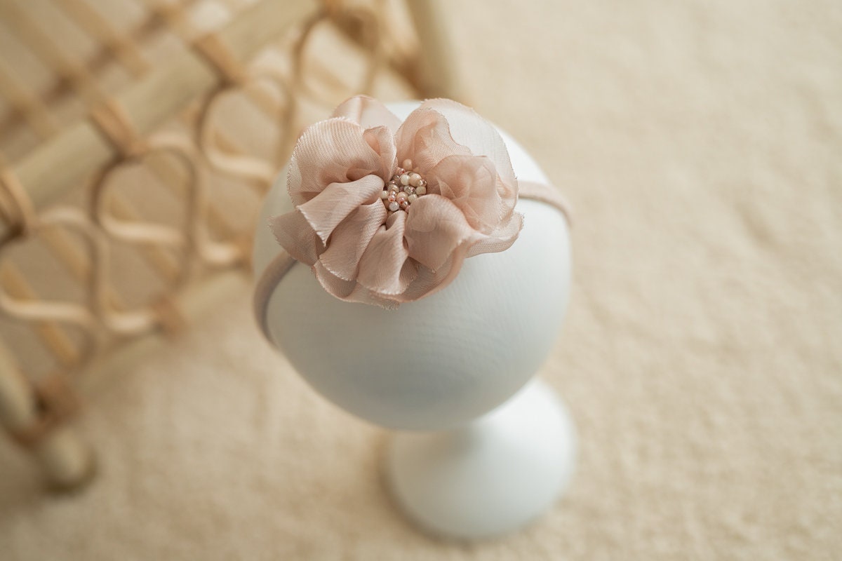 Newborn Headband Girl,Newborn Headband for Photography,Newborn Tieback, Newborn girl headband,Newborn photography props,Newborn photo props