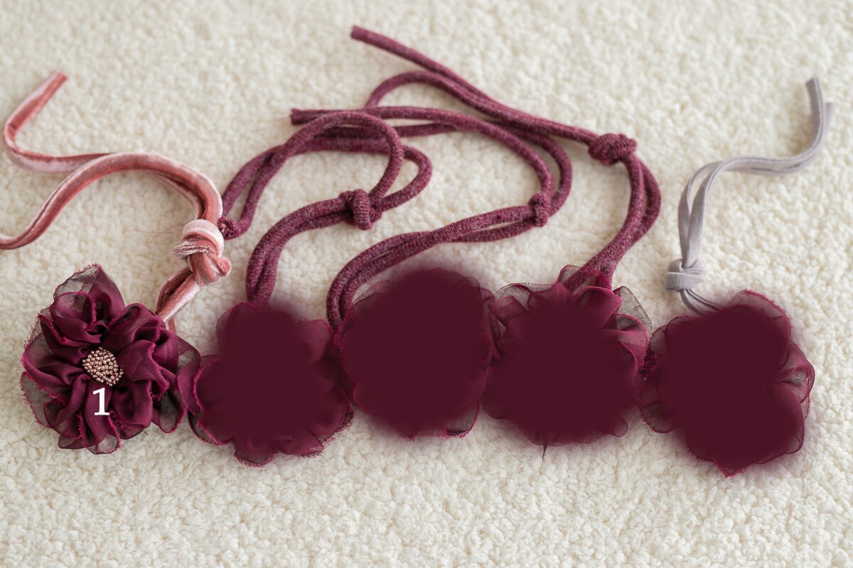 Newborn Headband Girl,Newborn Headband for Photography,Newborn Tieback, Newborn girl headband,Newborn photography props,Newborn photo props