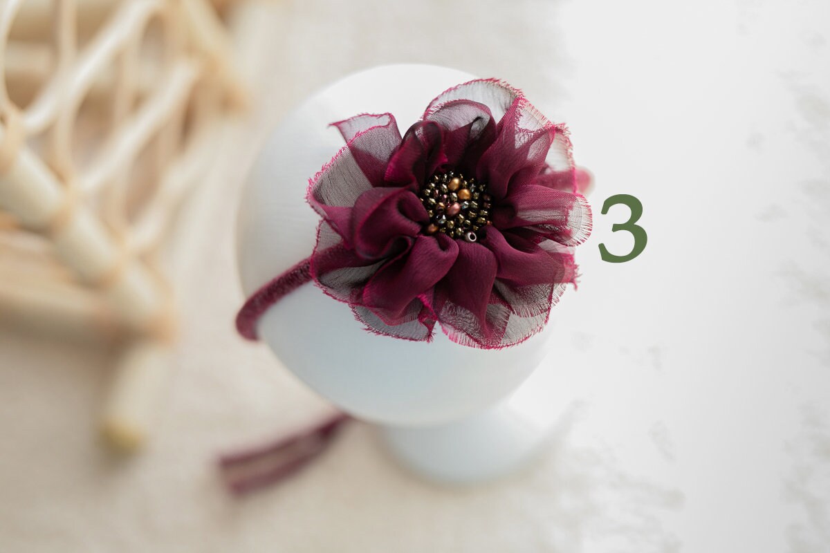 Newborn Headband Girl,Newborn Headband for Photography,Newborn Tieback, Newborn girl headband,Newborn photography props,Newborn photo props