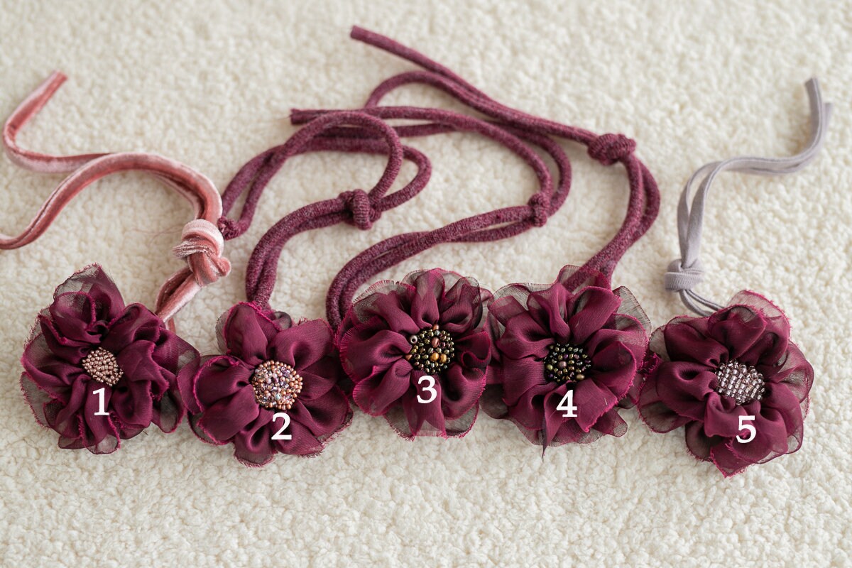 Newborn Headband Girl,Newborn Headband for Photography,Newborn Tieback, Newborn girl headband,Newborn photography props,Newborn photo props