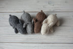 Newborn Knit Bunny Toy, Newborn Bunny toy,Newborn Photography Prop,Newborn Photo Props,Newborn Knit Rabbit Toy, Baby Bunny Crochet Toy, RTS!