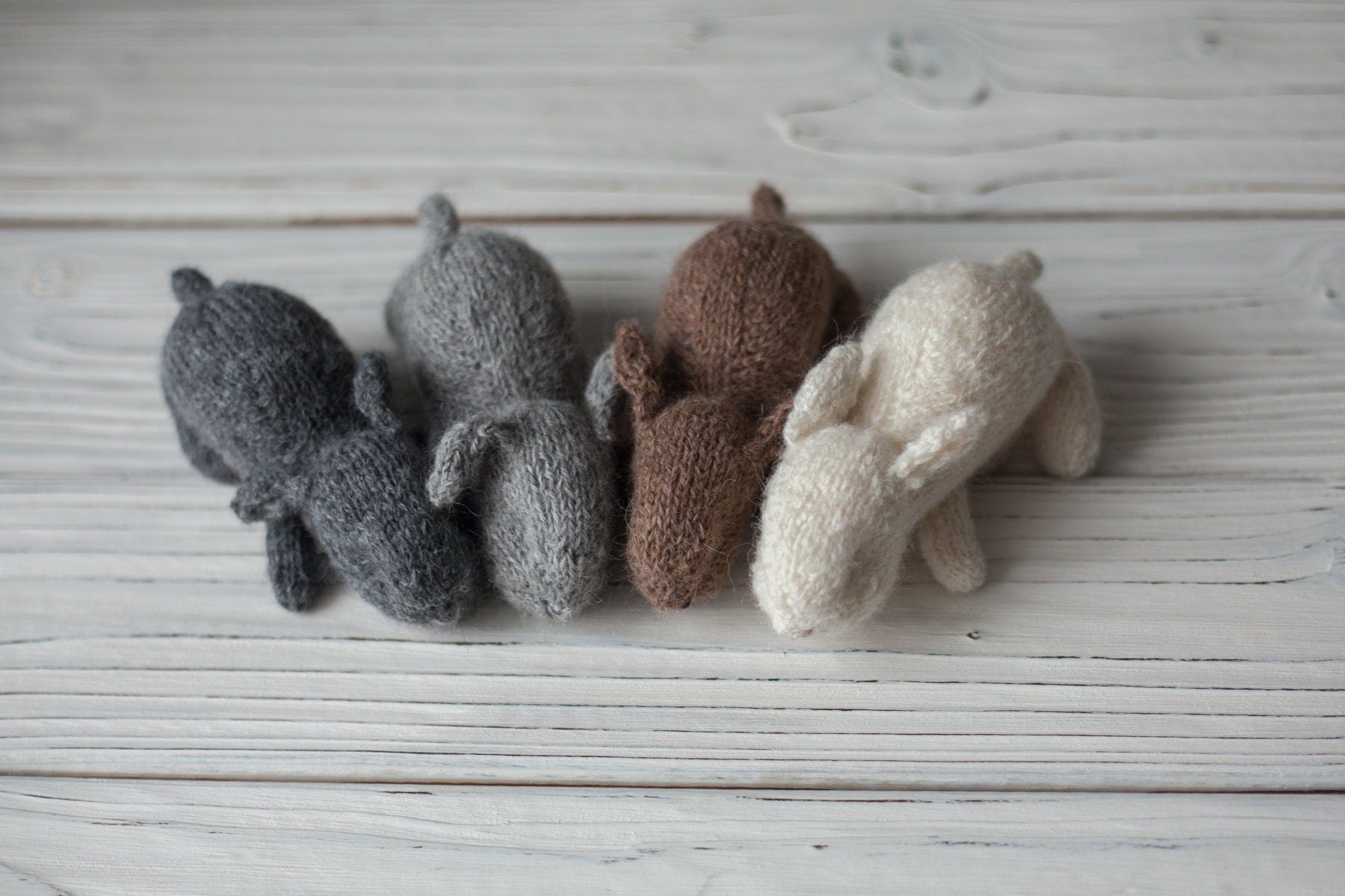 Newborn Knit Bunny Toy, Newborn Bunny toy,Newborn Photography Prop,Newborn Photo Props,Newborn Knit Rabbit Toy, Baby Bunny Crochet Toy, RTS!