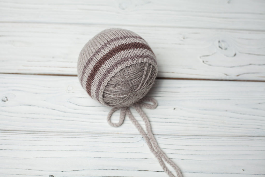 Newborn Knit Sleep Hat,Newborn Knitted Outfit,Newborn Knit bonnet,Newborn outfit,Newborn cap,Newborn photography,Newborn Knitted Sleeper Hat