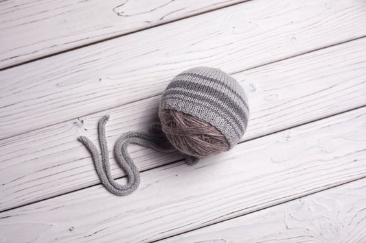 Newborn Knit Sleep Hat,Newborn Knitted Outfit,Newborn Knit bonnet,Newborn outfit,Newborn cap,Newborn photography,Newborn Knitted Sleeper Hat