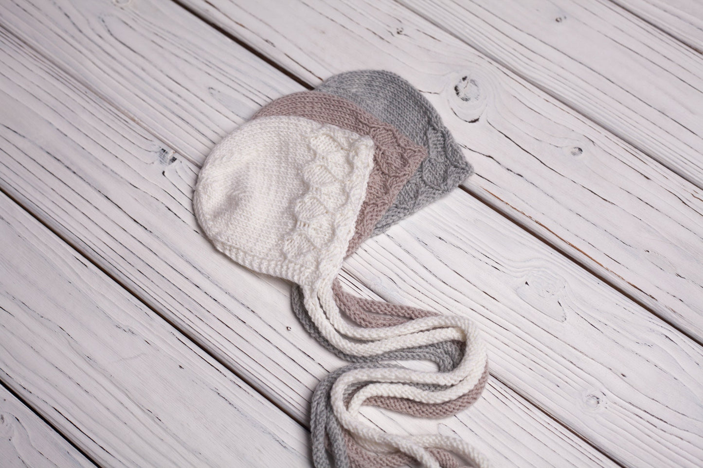 Newborn Knit Sleep Hat,Newborn Knitted Outfit,Newborn Knit bonnet,Newborn outfit,Newborn cap,Newborn photography,Newborn Knitted Sleeper Hat