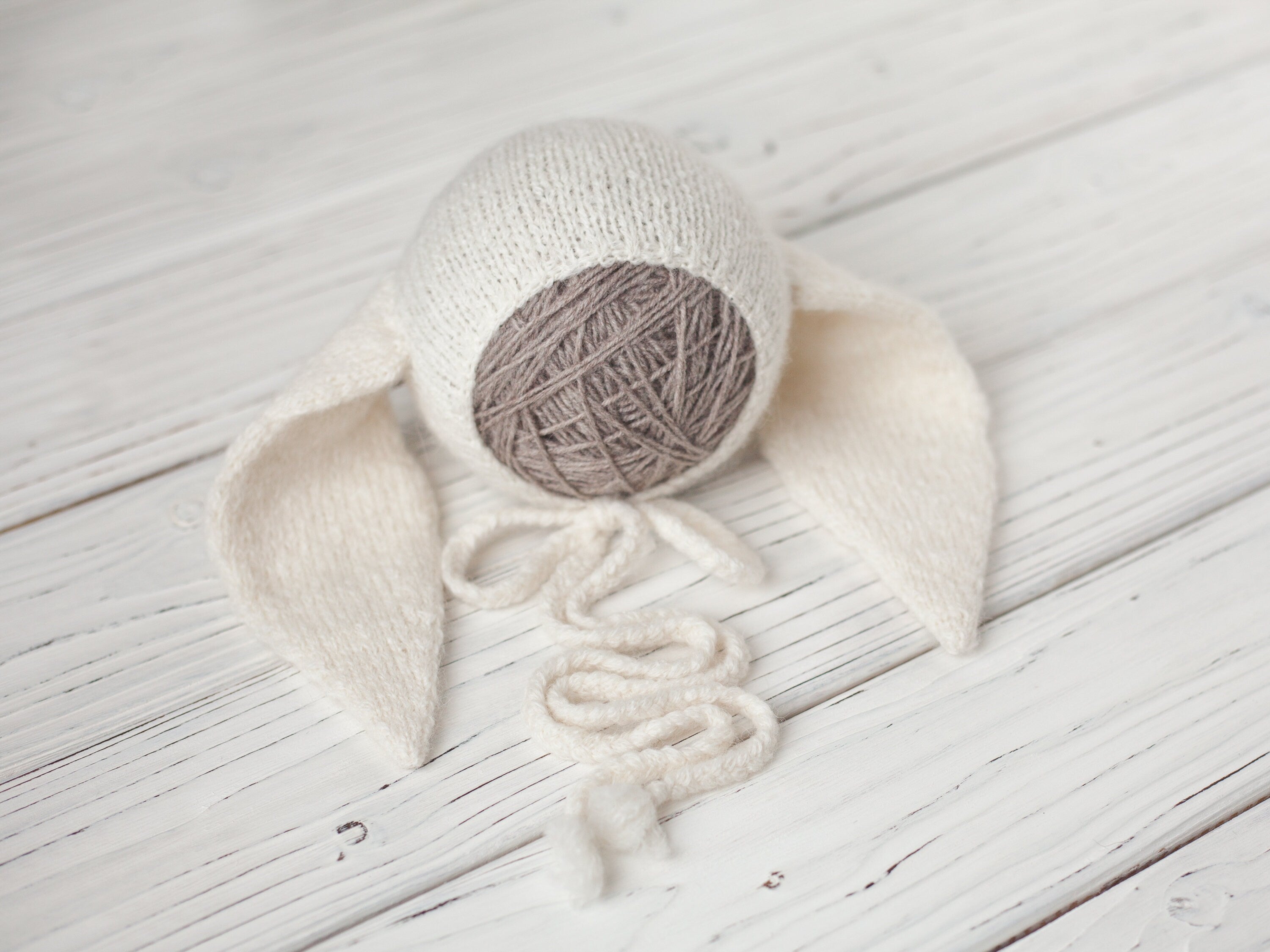 Newborn Knit Sleep Hat,Newborn Knitted Outfit,Newborn Knit bonnet,Newborn outfit,Newborn cap,Newborn photography,Newborn Knitted Sleeper Hat