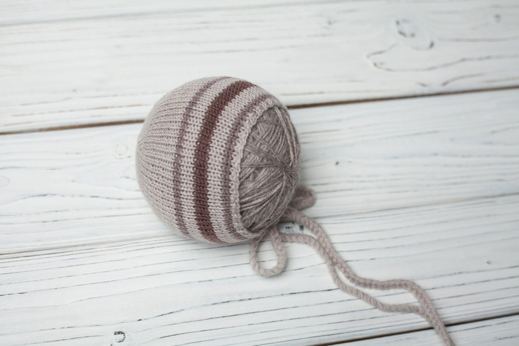 Newborn Knit Sleep Hat,Newborn Knitted Outfit,Newborn Knit bonnet,Newborn outfit,Newborn cap,Newborn photography,Newborn Knitted Sleeper Hat