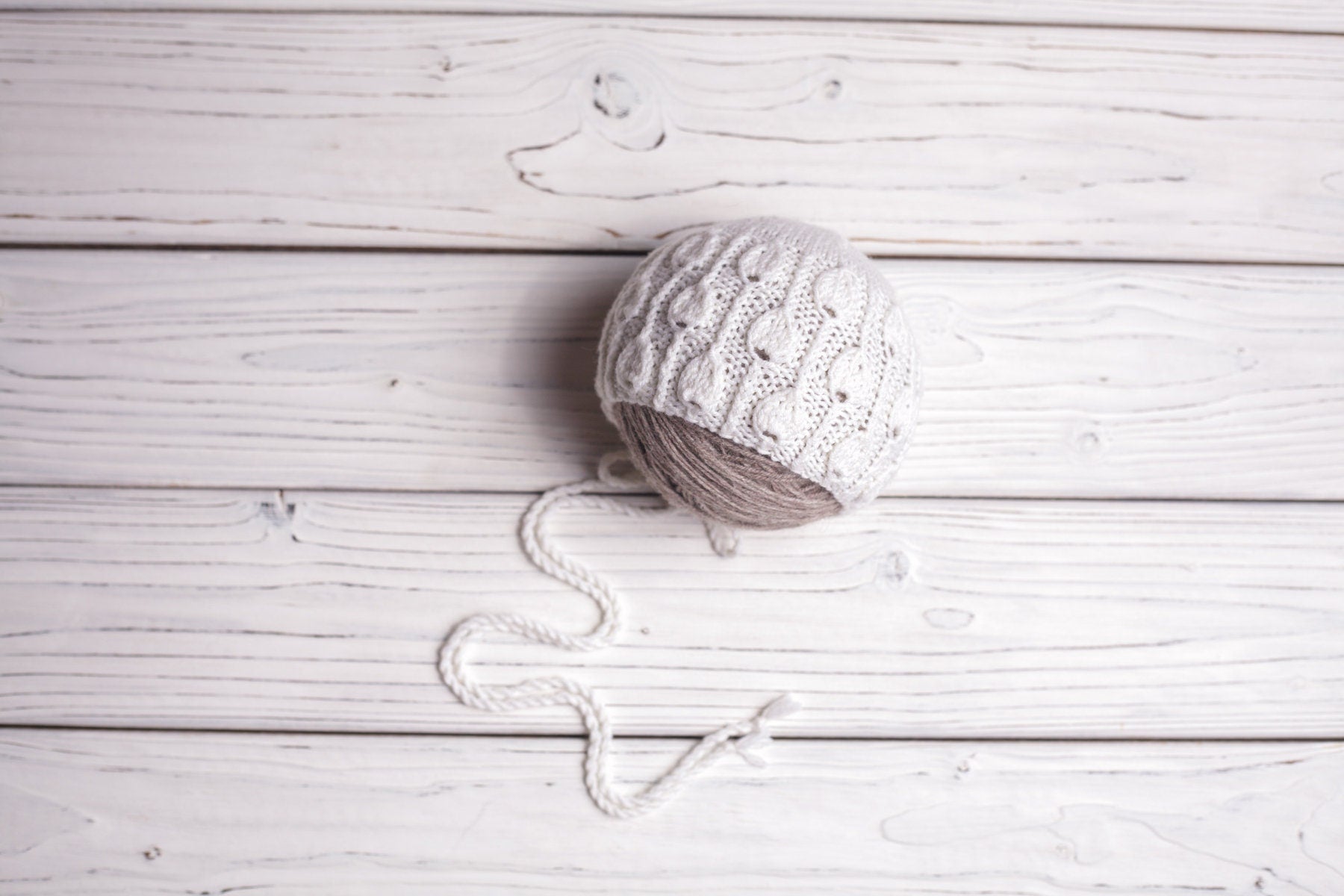 Newborn Knit Sleep Hat,Newborn Knitted Outfit,Newborn Knit bonnet,Newborn outfit,Newborn cap,Newborn photography,Newborn Knitted Sleeper Hat