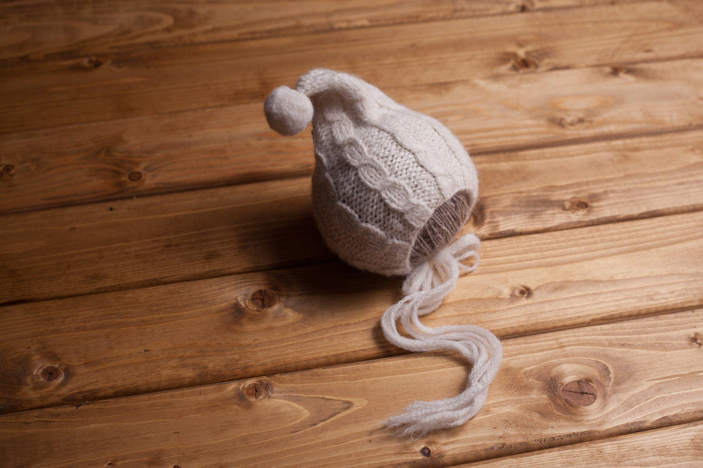 Newborn Knit Sleep Hat,Newborn Knitted Outfit,Newborn Knit bonnet,Newborn outfit,Newborn cap,Newborn photography,Newborn Knitted Sleeper Hat