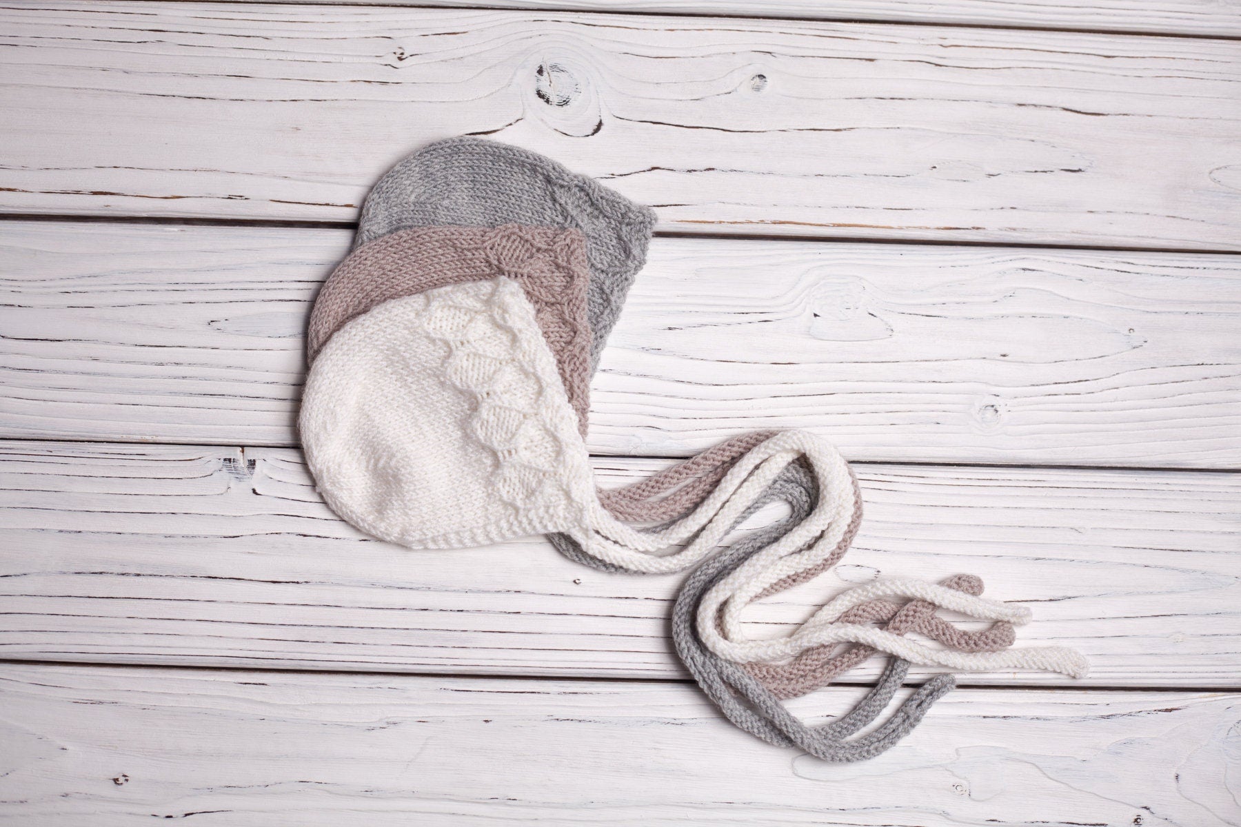 Newborn Knit Sleep Hat,Newborn Knitted Outfit,Newborn Knit bonnet,Newborn outfit,Newborn cap,Newborn photography,Newborn Knitted Sleeper Hat