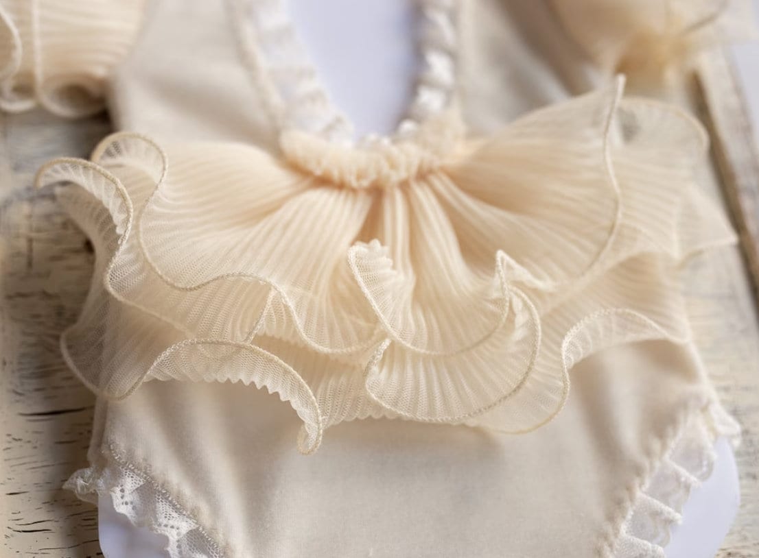 Photo outfit Baby Girl lace romper set,Newborn Romper and headband,Newborn Outfit,Newborn,Newborn Photography Props,Newborn Photo Prop,RTS!