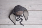 Newborn Knit Sleep Hat,Newborn Knitted Outfit,Newborn Knit bonnet,Newborn outfit,Newborn cap,Newborn photography,Newborn Knitted Sleeper Hat