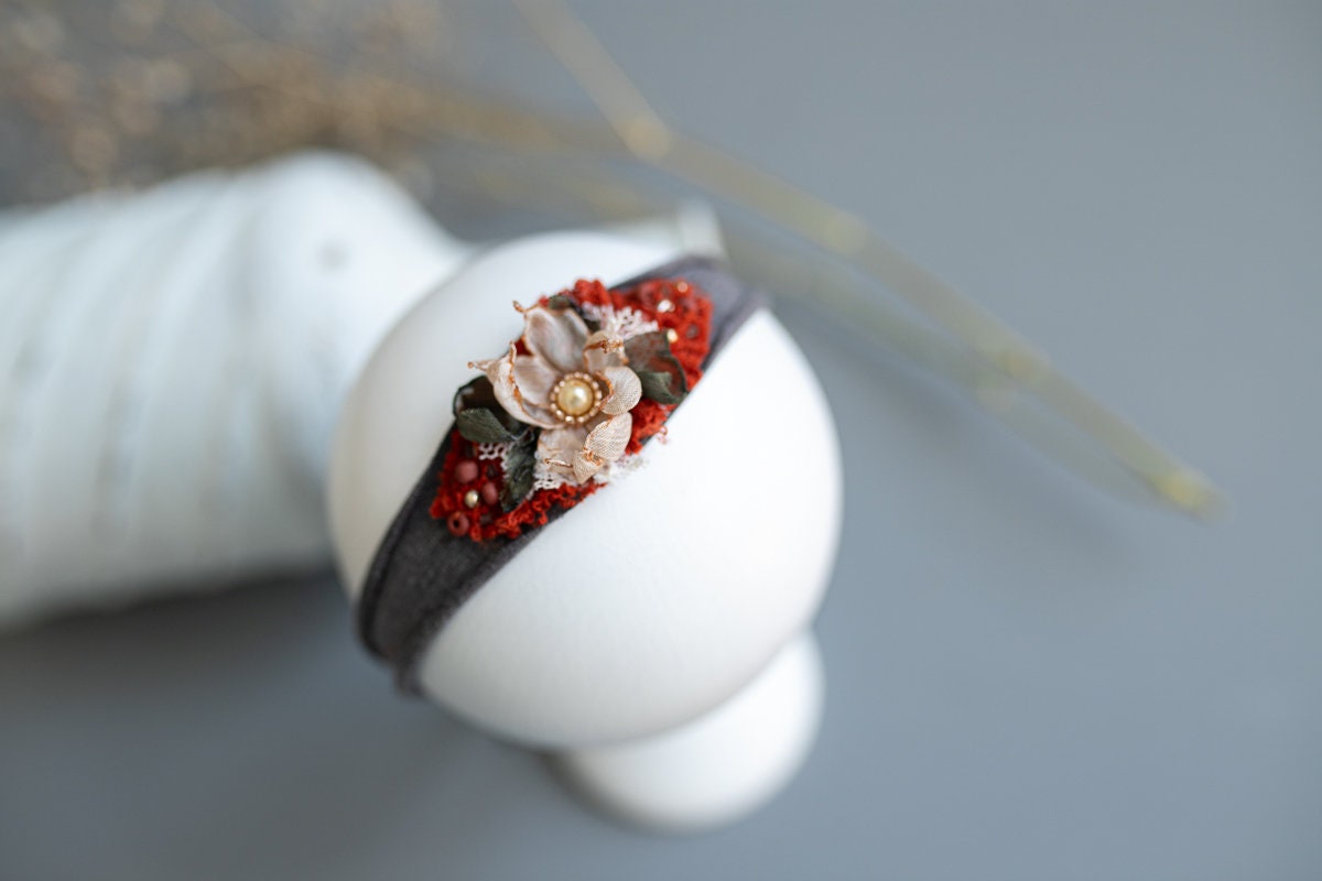 Newborn Headband Girl,Newborn Headband for Photography,Newborn Tieback, Newborn girl headband,Newborn photography props,Newborn photo props