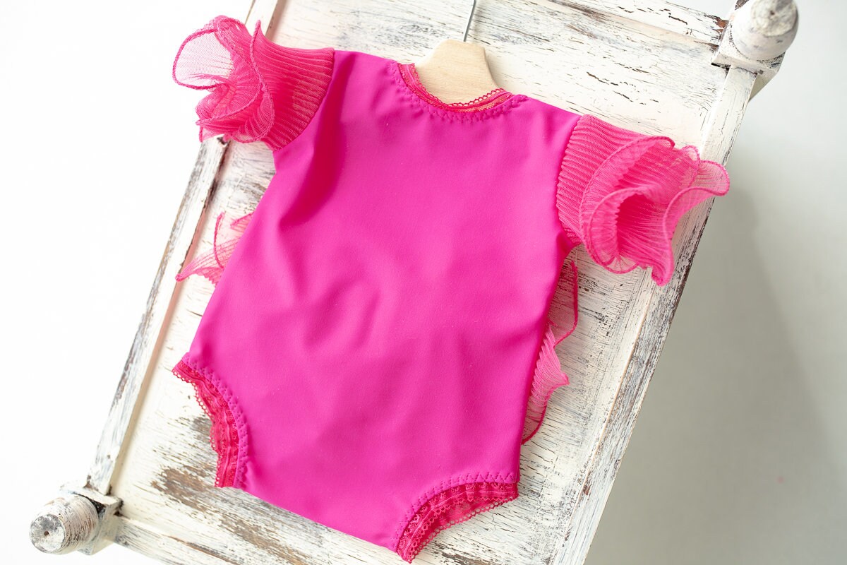 RTS! Newborn girl romper with elegant lace trim, Newborn Girl Romper,Newborn Outfit,Newborn Photography,Pregnancy gift,Newborn girl gift