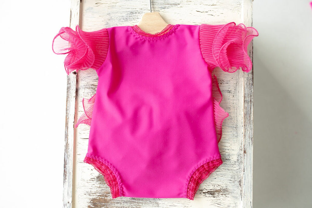 RTS! Newborn girl romper with elegant lace trim, Newborn Girl Romper,Newborn Outfit,Newborn Photography,Pregnancy gift,Newborn girl gift