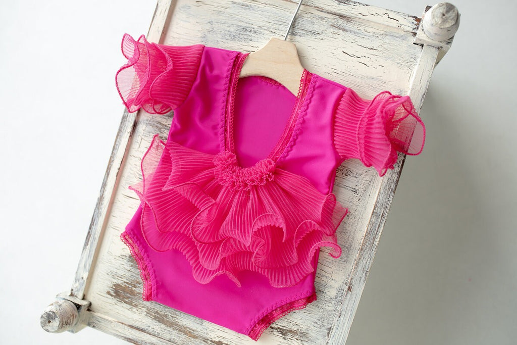 RTS! Newborn girl romper with elegant lace trim, Newborn Girl Romper,Newborn Outfit,Newborn Photography,Pregnancy gift,Newborn girl gift