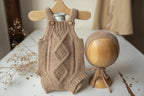 Knitted romper and bonnet,Newborn Photography Prop Set,Newborn photography outfit,Newborn girl photoshoot outfit,Pregnancy gift