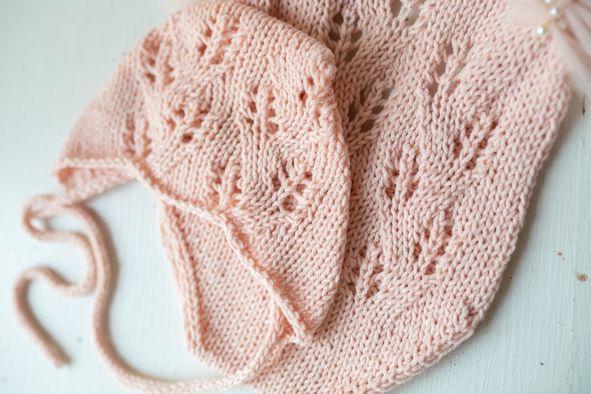 Knitted romper and bonnet,Newborn Photography Prop Set,Newborn photography outfit,Newborn girl photoshoot outfit,Pregnancy gift
