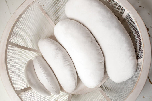 Posing Beans,Newborn Filled Posing Beans 5pcs, Contoured Posing Beans Pillows,Newborn Posing Pillows,Newborn posing bean bag,baby photo prop