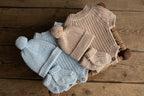 Newborn Knit romper,Newborn Knited set,Newborn Hat,Newborn outfit,Newborn cap,Newborn photography,Pregnancy gift,Knitted newborn photo props