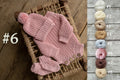Newborn Knit romper,Newborn Knited set,Newborn Hat,Newborn outfit,Newborn cap,Newborn photography,Pregnancy gift,Knitted newborn photo props