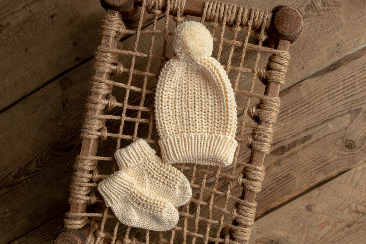 Newborn Knited set,Newborn Knit romper,Newborn Hat,Newborn outfit,Newborn cap,Newborn photography,Pregnancy gift,Knitted newborn photo props