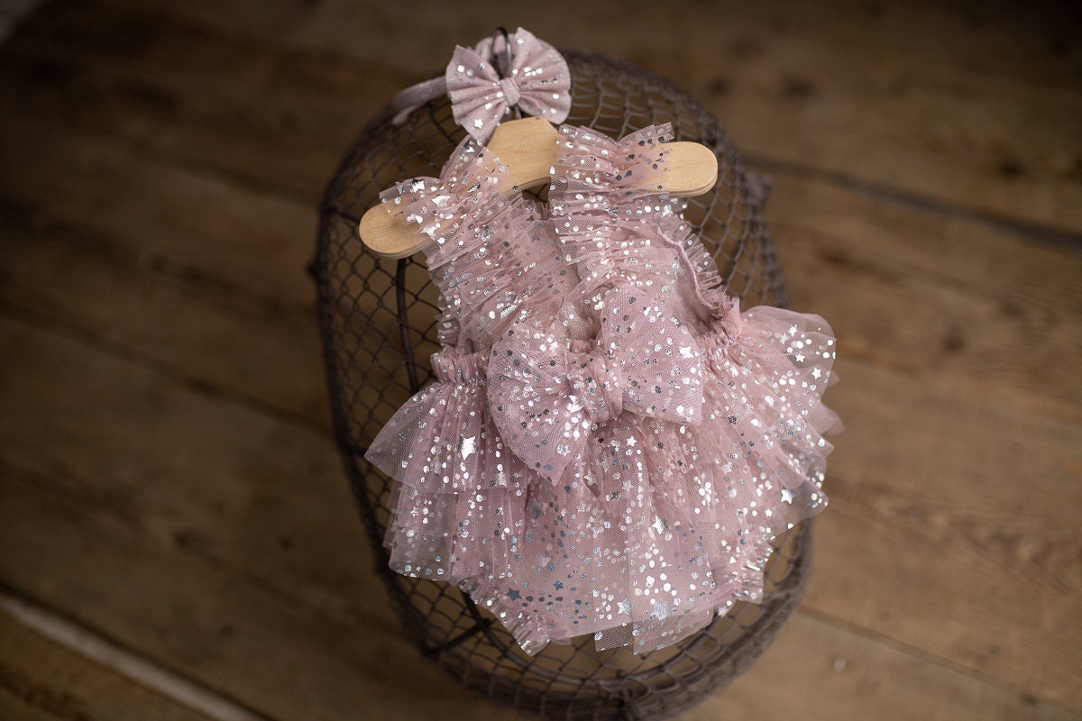 Photo outfit Baby Girl lace romper, Newborn Girl Outfit,Newborn Photography Props, Newborn Photo Props,Pregnancy gift,Newborn girl gift