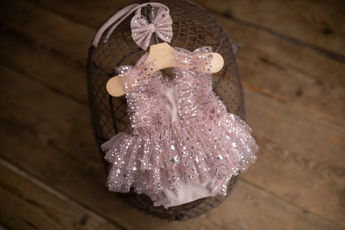 Photo outfit Baby Girl lace romper, Newborn Girl Outfit,Newborn Photography Props, Newborn Photo Props,Pregnancy gift,Newborn girl gift