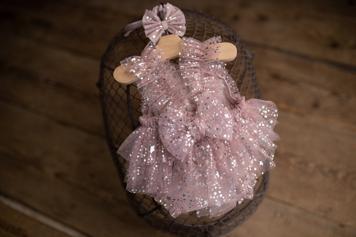Photo outfit Baby Girl lace romper, Newborn Girl Outfit,Newborn Photography Props, Newborn Photo Props,Pregnancy gift,Newborn girl gift