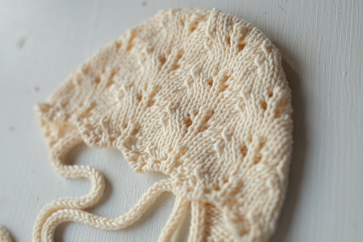 Newborn Knited set,Newborn Knit romper,Newborn Hat,Newborn outfit,Newborn cap,Newborn photography,Pregnancy gift,Knitted newborn photo props