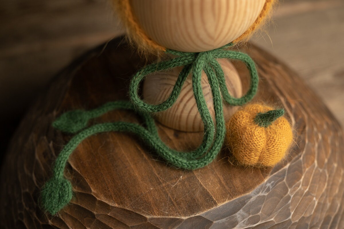 Newborn Halloween Outfit, Newborn Wizard Hat, Newborn Halloween Hat, Newborn Knit Photo Prop, Newborn Photography Prop,Newborn Knitted prop