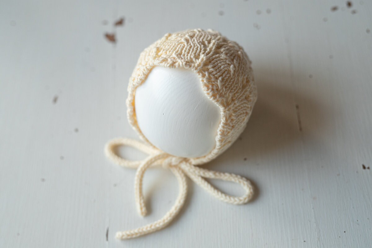 Newborn Knited set,Newborn Knit romper,Newborn Hat,Newborn outfit,Newborn cap,Newborn photography,Pregnancy gift,Knitted newborn photo props