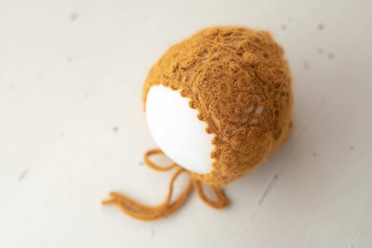 Newborn Knit Bonnet,Newborn Knit Sleep Hat,Newborn Hat,Newborn outfit,Newborn cap,Newborn photography,Newborn Knitted Sleeper Hat