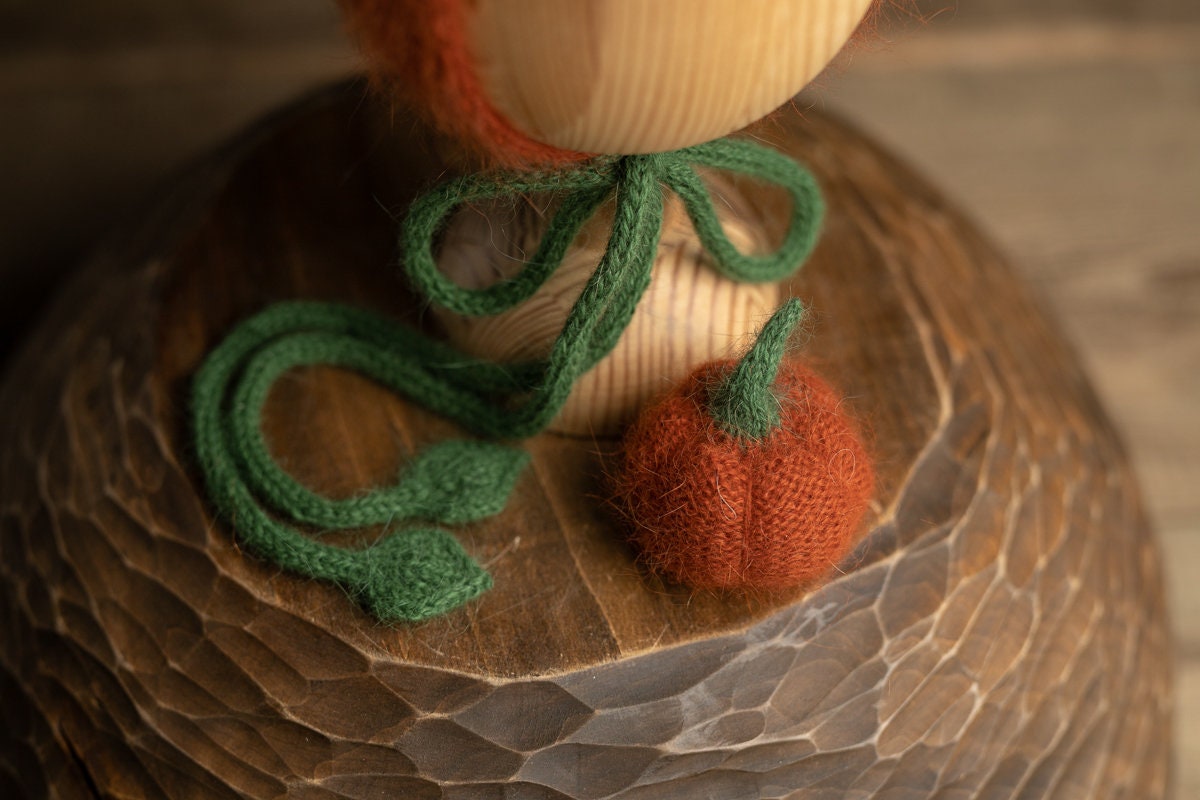 Newborn Halloween Outfit, Newborn Wizard Hat, Newborn Halloween Hat, Newborn Knit Photo Prop, Newborn Photography Prop,Newborn Knitted prop