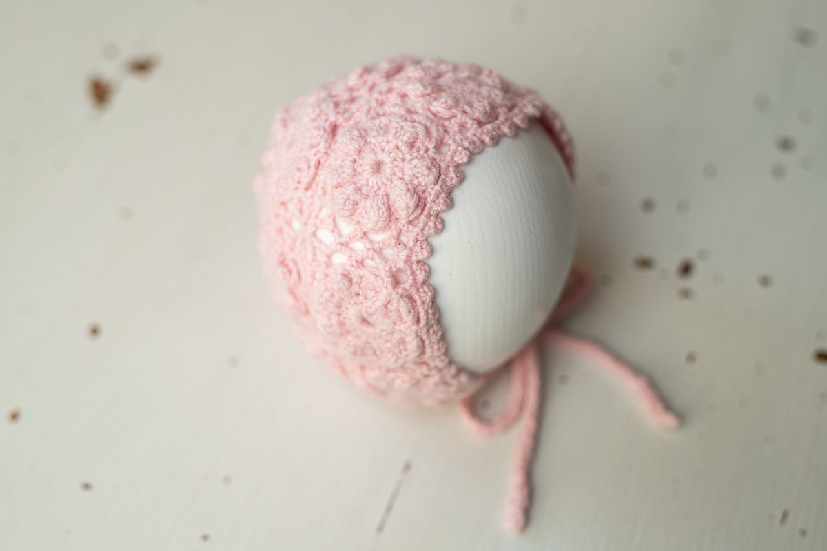 Newborn Knit Bonnet,Newborn Knit Sleep Hat,Newborn Hat,Newborn outfit,Newborn cap,Newborn photography,Newborn Knitted Sleeper Hat