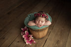 Newborn wood bucket,Newborn bucket,Newborn bowl,Newborn wooden bowl,Carved Wooden bucket,Newborn photography,Newborn photo prop